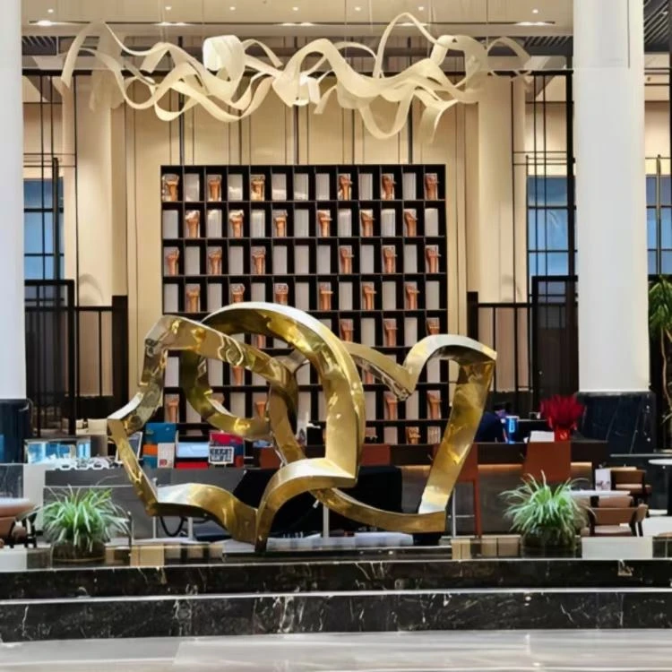 Art Sculptures In Hotel Public Spaces
