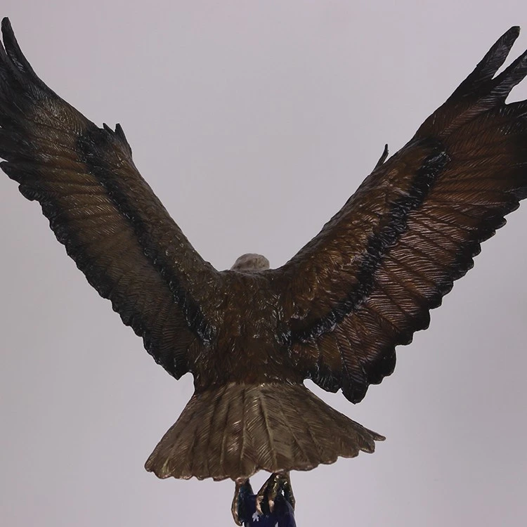 Bald Eagle Bronze Statue factory