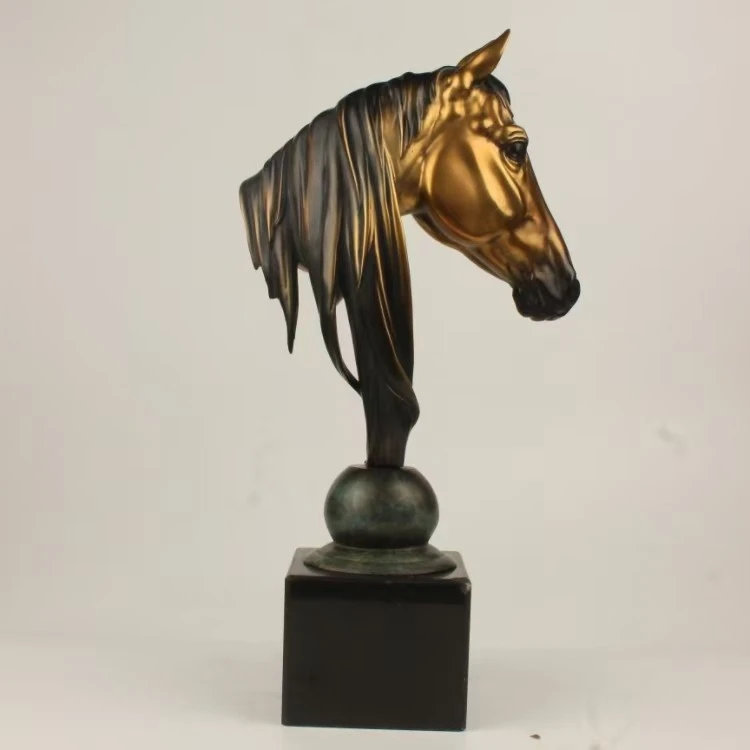 Bronze Horse Head Sculpture suppliers