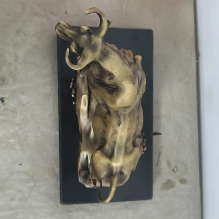 Engraved Logo Commemorative Bronze Craft suppliers