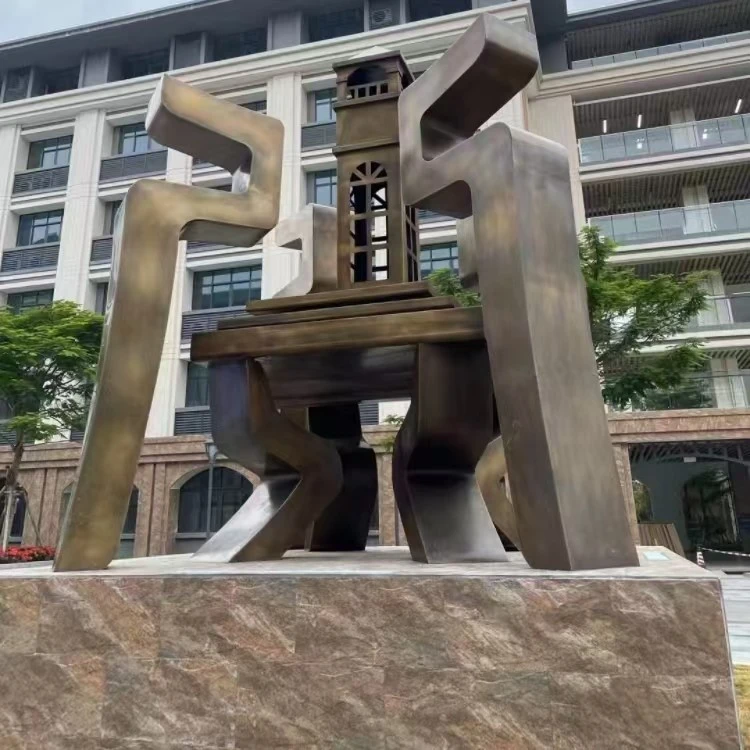 Large Landmark Bronze Sculpture In The Campus Square suppliers