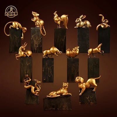 Animal-themed Bronze Home Sculptures