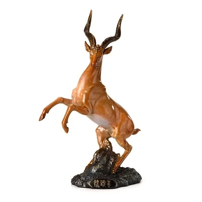 Antelope Bronze Statue