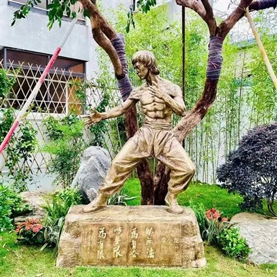 Bronze Bruce Lee Statue